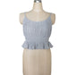 PLEATS CAMI SET UP