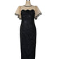 FLARE SLEEVE LACE DRESS