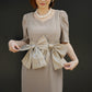 BIG RIBON BUISTIER DRESS