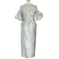 JACQUARD OFF SHOLDER DRESS