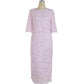 CUT LACE FLOWER DRESS