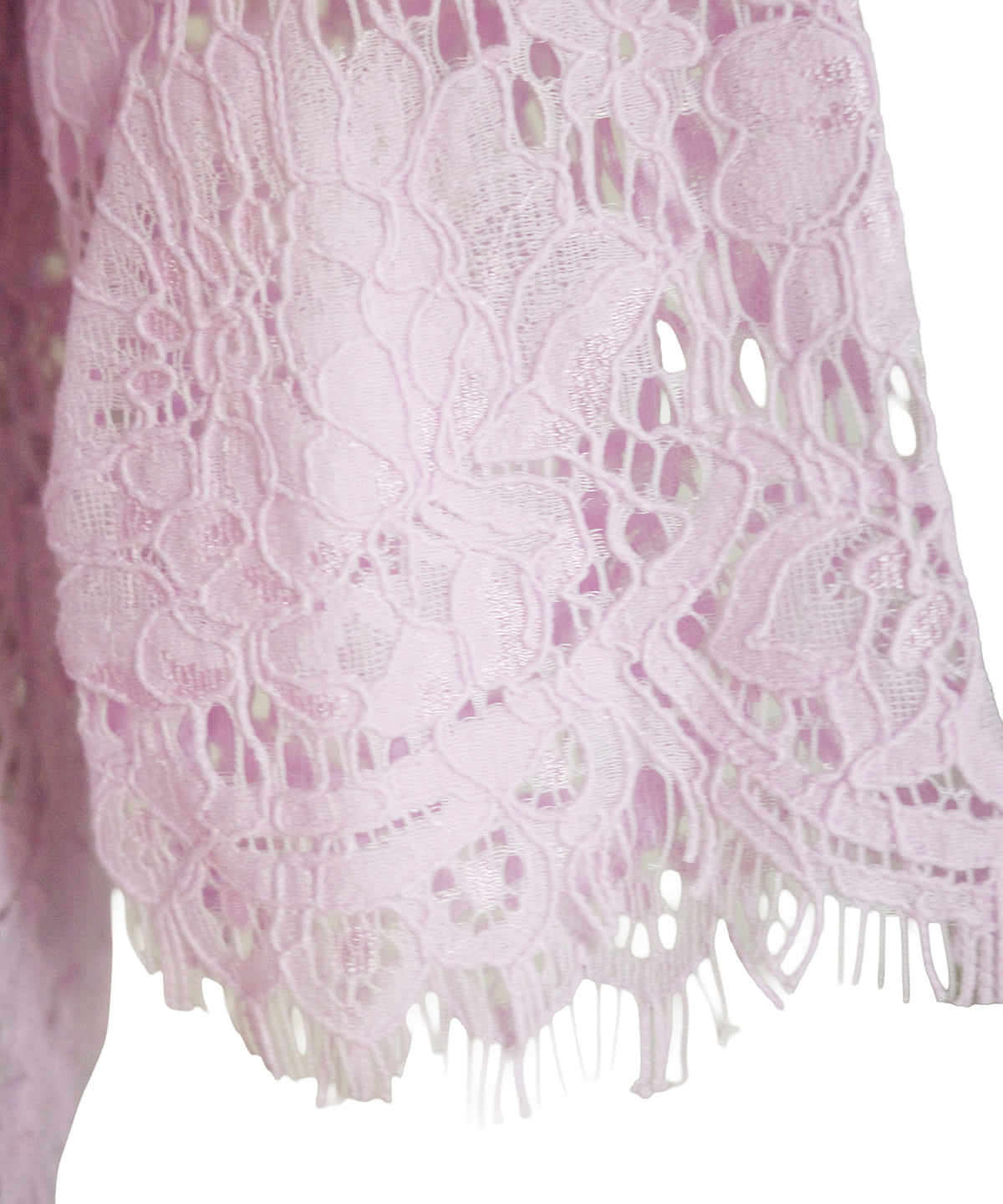CUT LACE FLOWER DRESS