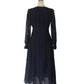 CHIFFON LACE LONG DRESS