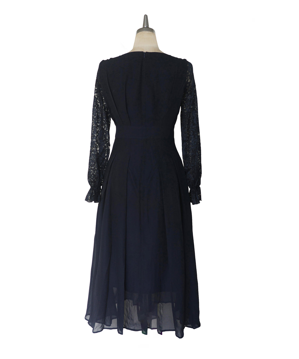 CHIFFON LACE LONG DRESS