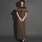 DOT FRILL DRESS