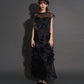 ORGANDY VOLUME DRESS