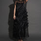 ORGANDY VOLUME DRESS