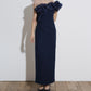SHINY FRILL DRESS