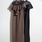 DOT FRILL DRESS